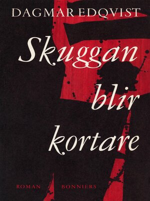 cover image of Skuggan blir kortare